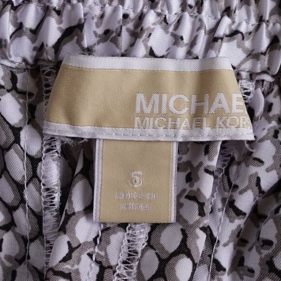 Michael Kors Small Elastic Waist Jogger Pull On Pant Pockets - Picture 4 of 7